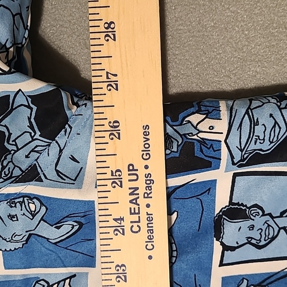 Vintage FUBU Men's Fat Albert AOP Long Sleeve Button Up Shirt Pre-Owned- Size XL - Picture 13 of 15